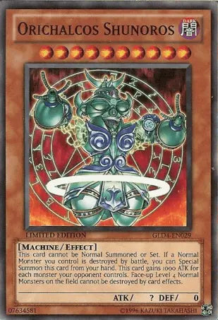 Orichalcos Shunoros [GLD4-EN029] Common - Doe's Cards