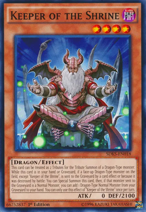 Keeper of the Shrine [SDKS-EN018] Common - Doe's Cards