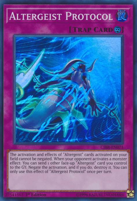 Altergeist Protocol [CIBR-EN071] Super Rare - Doe's Cards