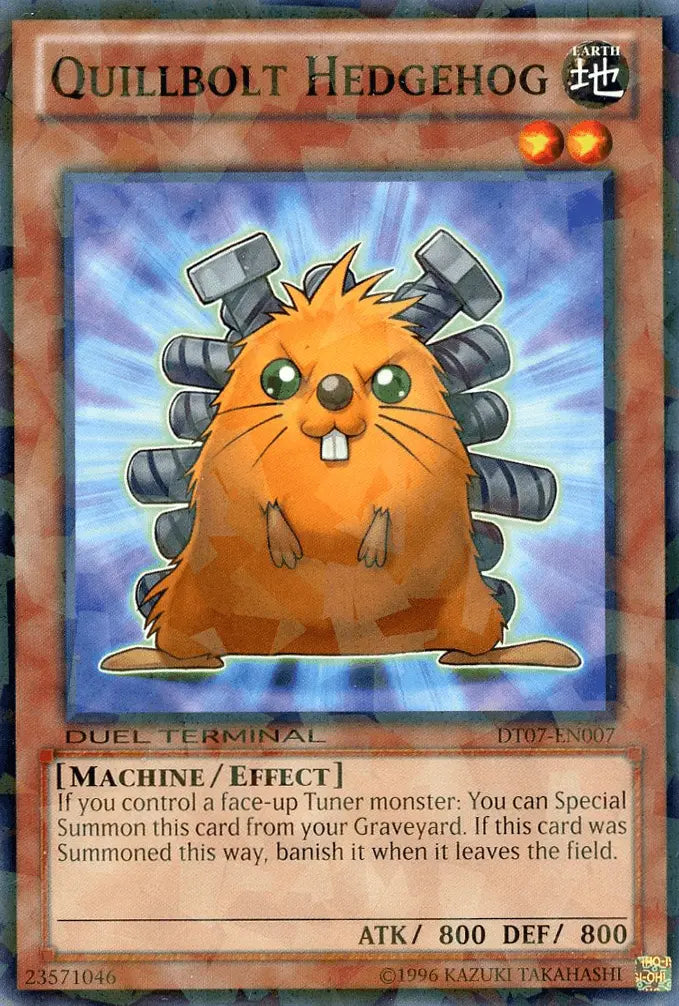 Quillbolt Hedgehog [DT07-EN007] Common - Doe's Cards