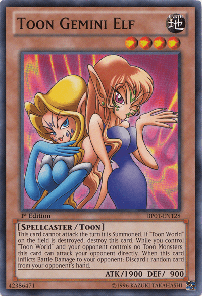 Toon Gemini Elf [BP01-EN128] Common - Doe's Cards