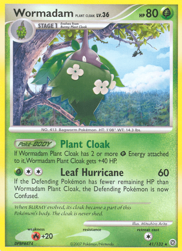 Wormadam Plant Cloak (41/132) [Diamond & Pearl: Secret Wonders] - Doe's Cards