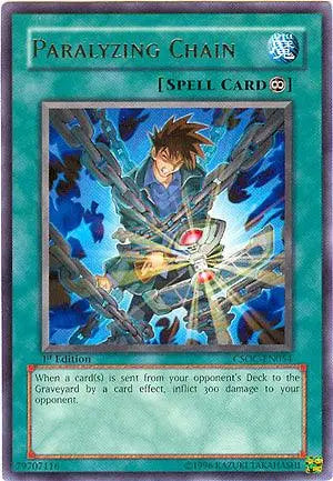 Paralyzing Chain [CSOC-EN054] Rare - Doe's Cards
