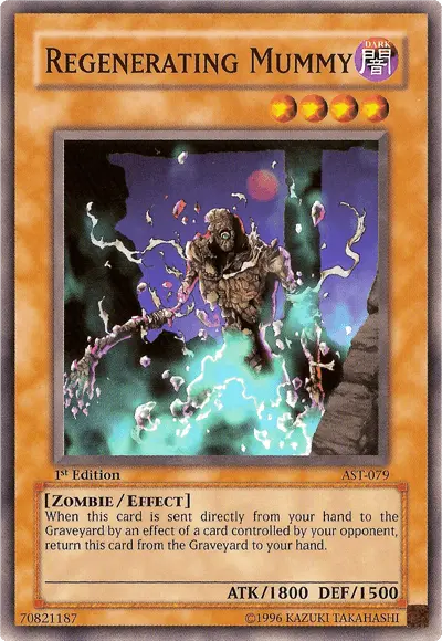 Regenerating Mummy [AST-079] Common - Doe's Cards