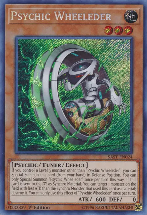 Psychic Wheeleder [SAST-EN024] Secret Rare - Doe's Cards