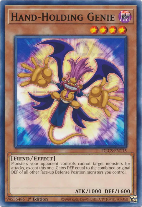 Hand-Holding Genie [DLCS-EN115] Common - Doe's Cards