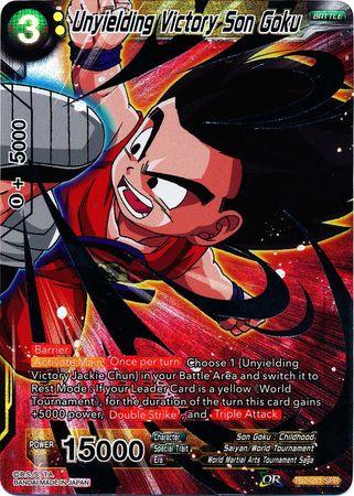 Unyielding Victory Son Goku (SPR) (TB2-051) [World Martial Arts Tournament] - Doe's Cards