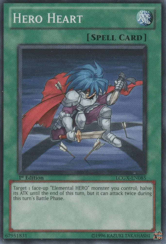 Hero Heart [LCGX-EN085] Common - Doe's Cards