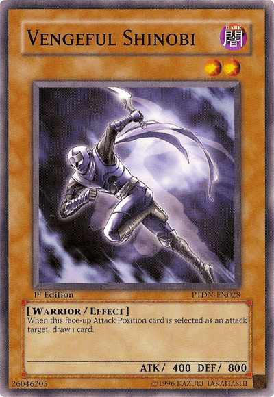 Vengeful Shinobi [PTDN-EN028] Common - Doe's Cards