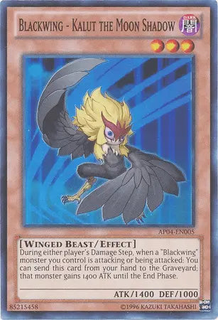 Blackwing - Kalut the Moon Shadow [AP04-EN005] Super Rare - Doe's Cards