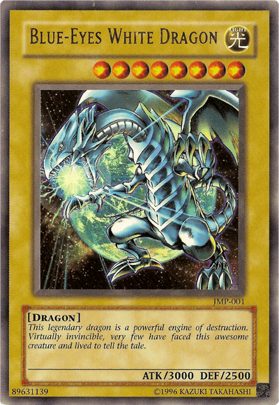 Blue-Eyes White Dragon [JMP-001] Ultra Rare - Doe's Cards