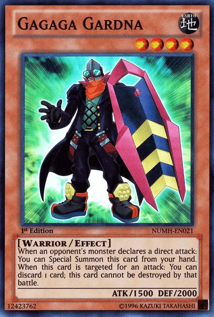 Gagaga Gardna [NUMH-EN021] Super Rare - Doe's Cards