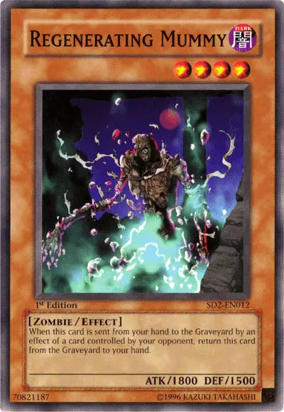 Regenerating Mummy [SD2-EN012] Common - Doe's Cards