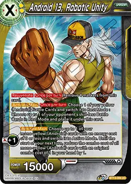 Android 13, Robotic Unity (Uncommon) (BT13-094) [Supreme Rivalry] - Doe's Cards