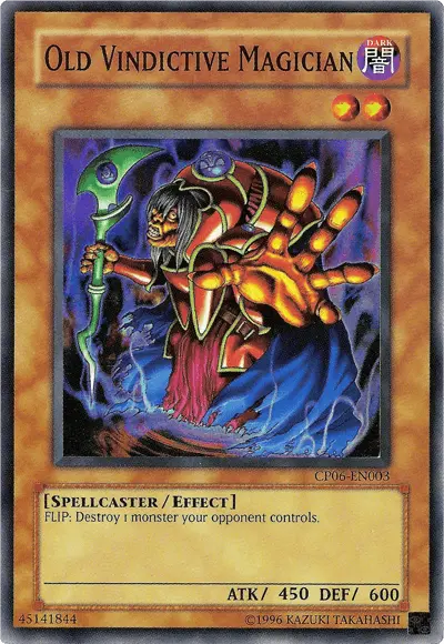 Old Vindictive Magician [CP06-EN003] Super Rare - Doe's Cards