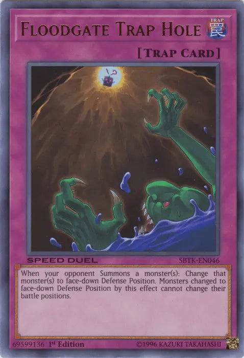 Floodgate Trap Hole [SBTK-EN046] Ultra Rare - Doe's Cards