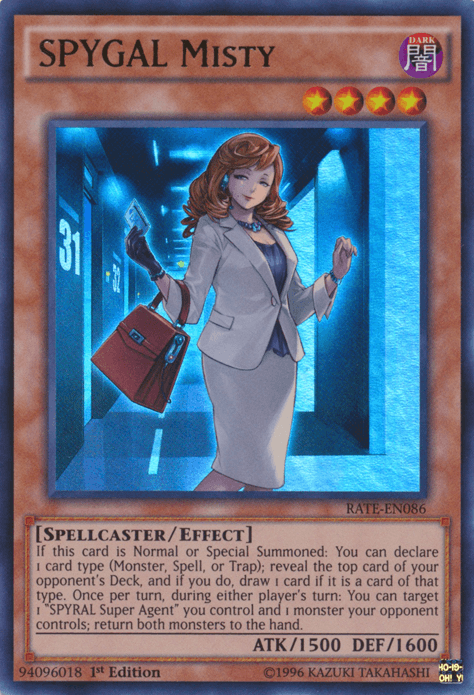 SPYGAL Misty [RATE-EN086] Ultra Rare - Doe's Cards