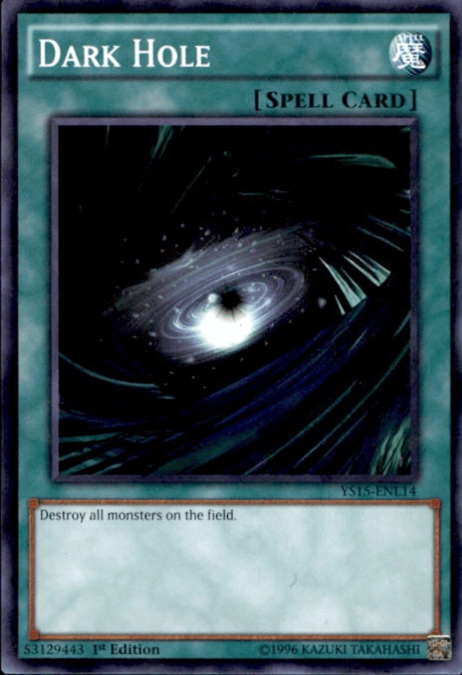 Dark Hole [YS15-ENL14] Shatterfoil Rare - Doe's Cards