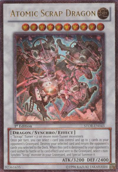 Atomic Scrap Dragon [STOR-EN043] Ultimate Rare - Doe's Cards