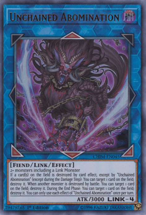 Unchained Abomination [CHIM-EN045] Ultra Rare - Doe's Cards