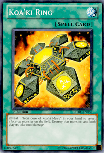 Koa'ki Ring [STBL-EN056] Common - Doe's Cards