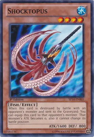 Shocktopus [SP14-EN005] Starfoil Rare - Doe's Cards
