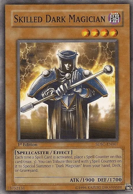 Skilled Dark Magician [SDSC-EN007] Common - Doe's Cards