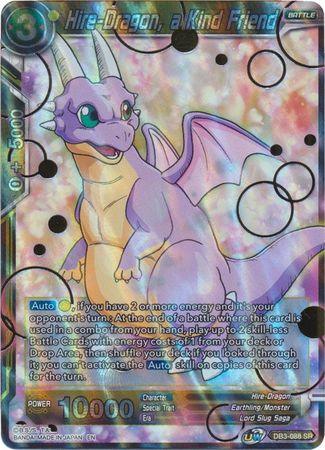 Hire-Dragon, a Kind Friend (DB3-088) [Giant Force] - Doe's Cards