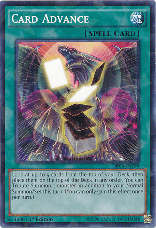 Card Advance [BP03-EN185] Shatterfoil Rare - Doe's Cards