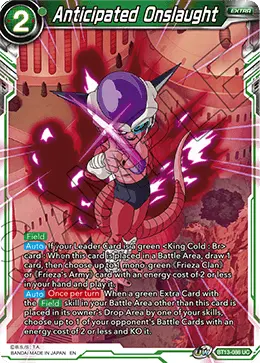 Anticipated Onslaught (Uncommon) (BT13-086) [Supreme Rivalry] - Doe's Cards