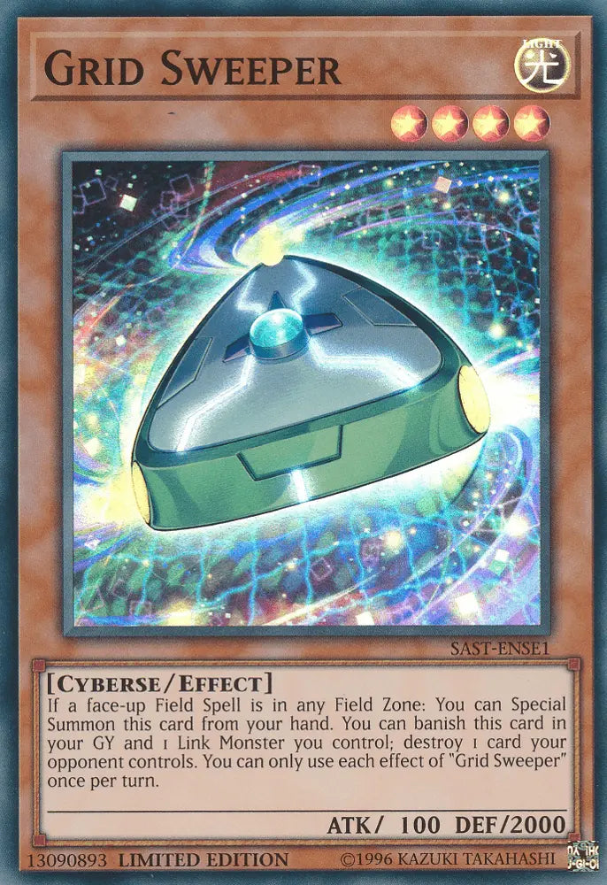 Grid Sweeper [SAST-ENSE1] Super Rare - Doe's Cards