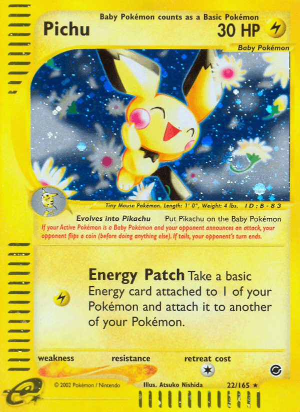 Pichu (22/165) [Expedition: Base Set] - Doe's Cards