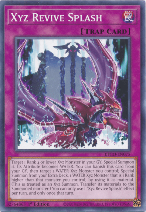 Xyz Revive Splash [ETCO-EN075] Common - Doe's Cards