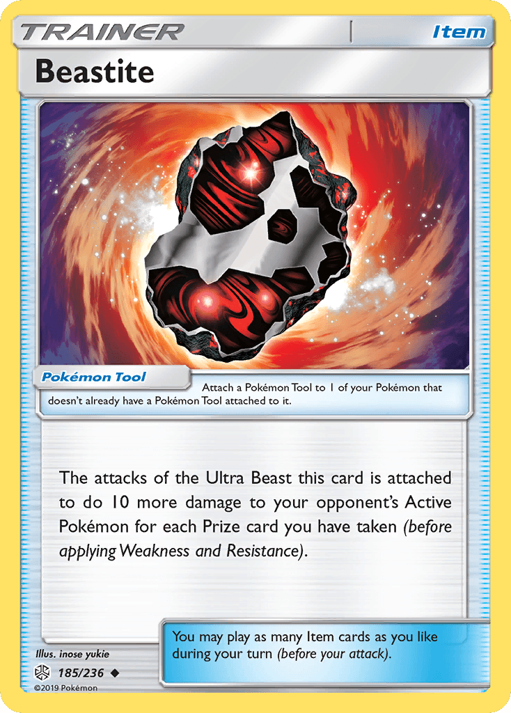 Beastite (185/236) [Sun & Moon: Cosmic Eclipse] - Doe's Cards