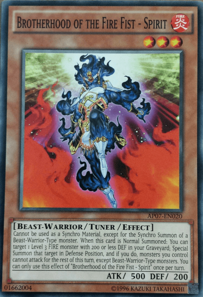 Brotherhood of the Fire Fist - Spirit [AP07-EN020] Common - Doe's Cards