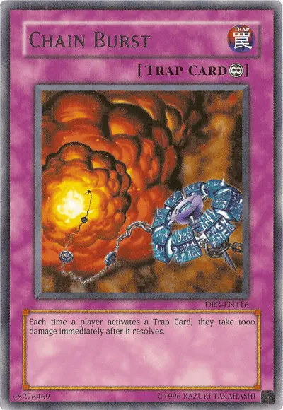 Chain Burst [DR3-EN116] Rare - Doe's Cards