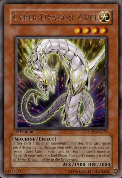 Cyber Dragon Zwei [ABPF-EN035] Rare - Doe's Cards