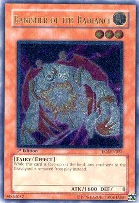 Banisher of the Radiance [EOJ-EN022] Ultimate Rare - Doe's Cards