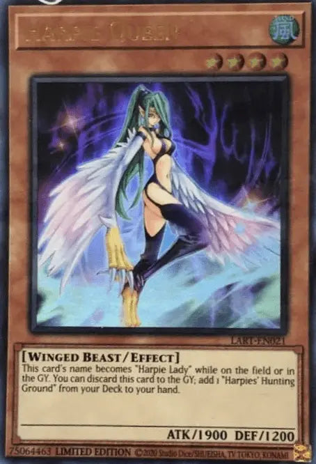 Harpie Queen [LART-EN021] Ultra Rare - Doe's Cards