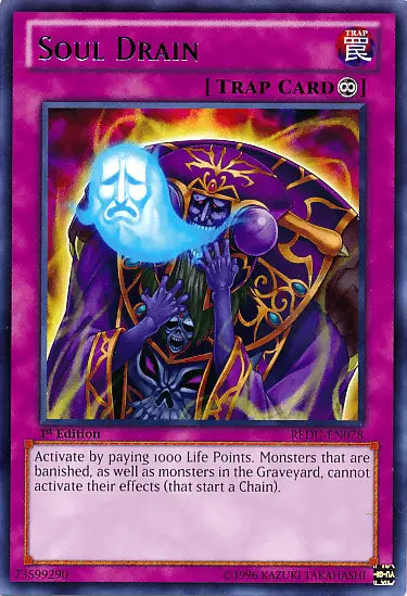 Soul Drain [REDU-EN078] Rare - Doe's Cards