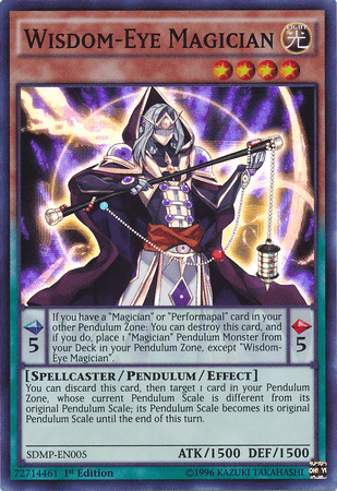 Wisdom-Eye Magician [SDMP-EN005] Super Rare - Doe's Cards