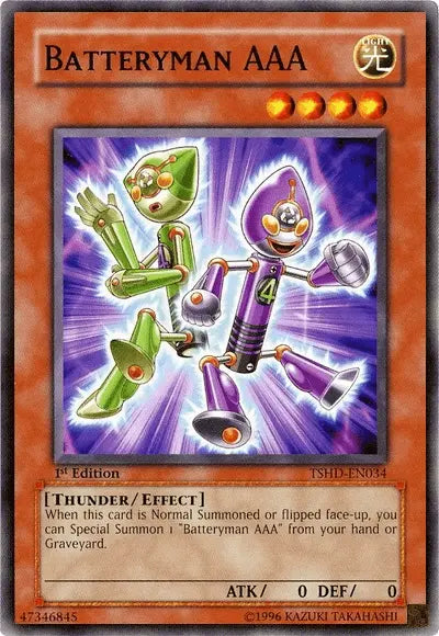 Batteryman AAA [TSHD-EN034] Common - Doe's Cards