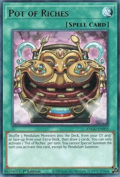 Pot of Riches (Rare) [ANGU-EN055] Rare - Doe's Cards