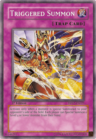 Triggered Summon [DP07-EN021] Common - Doe's Cards