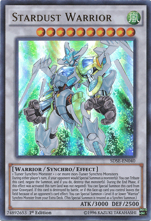 Stardust Warrior [SDSE-EN040] Ultra Rare - Doe's Cards