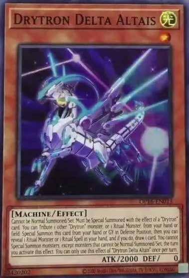 Drytron Delta Altais [OP16-EN013] Super Rare - Doe's Cards