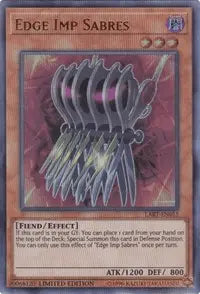 Edge Imp Sabres [LART-EN015] Ultra Rare - Doe's Cards