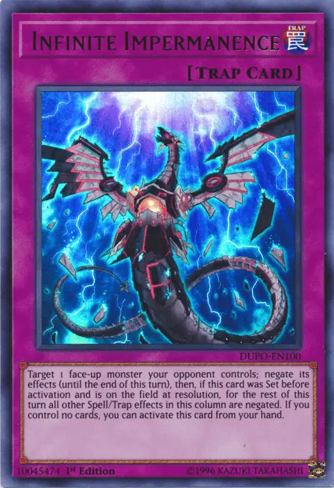 Infinite Impermanence [DUPO-EN100] Ultra Rare - Doe's Cards