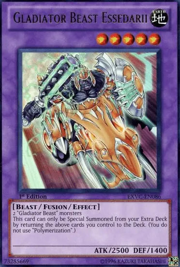 Gladiator Beast Essedarii [EXVC-EN086] Ultra Rare - Doe's Cards