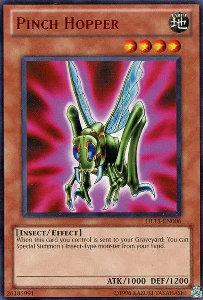 Pinch Hopper (Red) [DL13-EN006] Rare - Doe's Cards